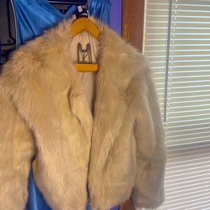 Fur jacket fashion nova